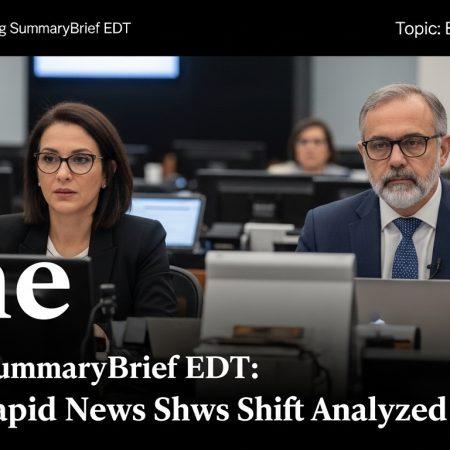 Trending SummaryBrief EDT: Brazil’s Rapid News Shift Analyzed