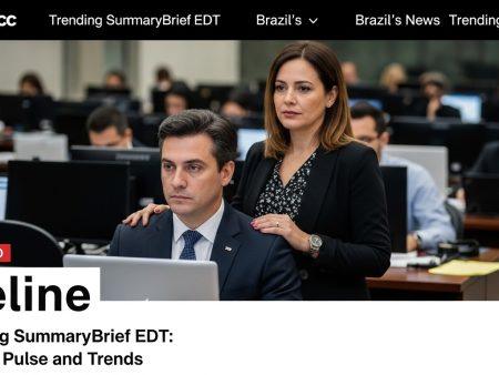Trending SummaryBrief EDT: Brazil’s News Pulse and Trends