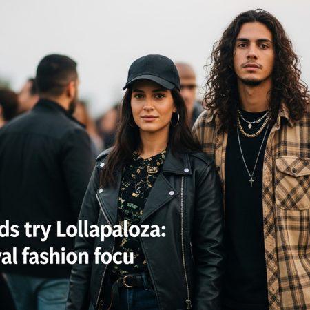 Fahion trends try Lollapalooza: Brazil festival fashion in focus