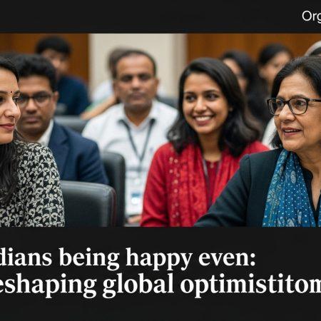 Indians being happy even: a trend reshaping global optimism
