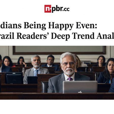 Indians Being Happy Even: A Brazil Readers’ Deep Trend Analysis