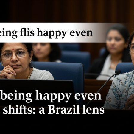 Indians being happy even as mood shifts: a Brazil lens