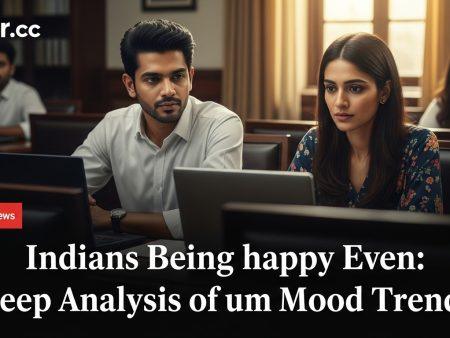 Indians Being Happy Even: A Deep Analysis of a Mood Trend