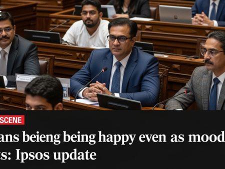 Indians being happy even as mood shifts: Ipsos update