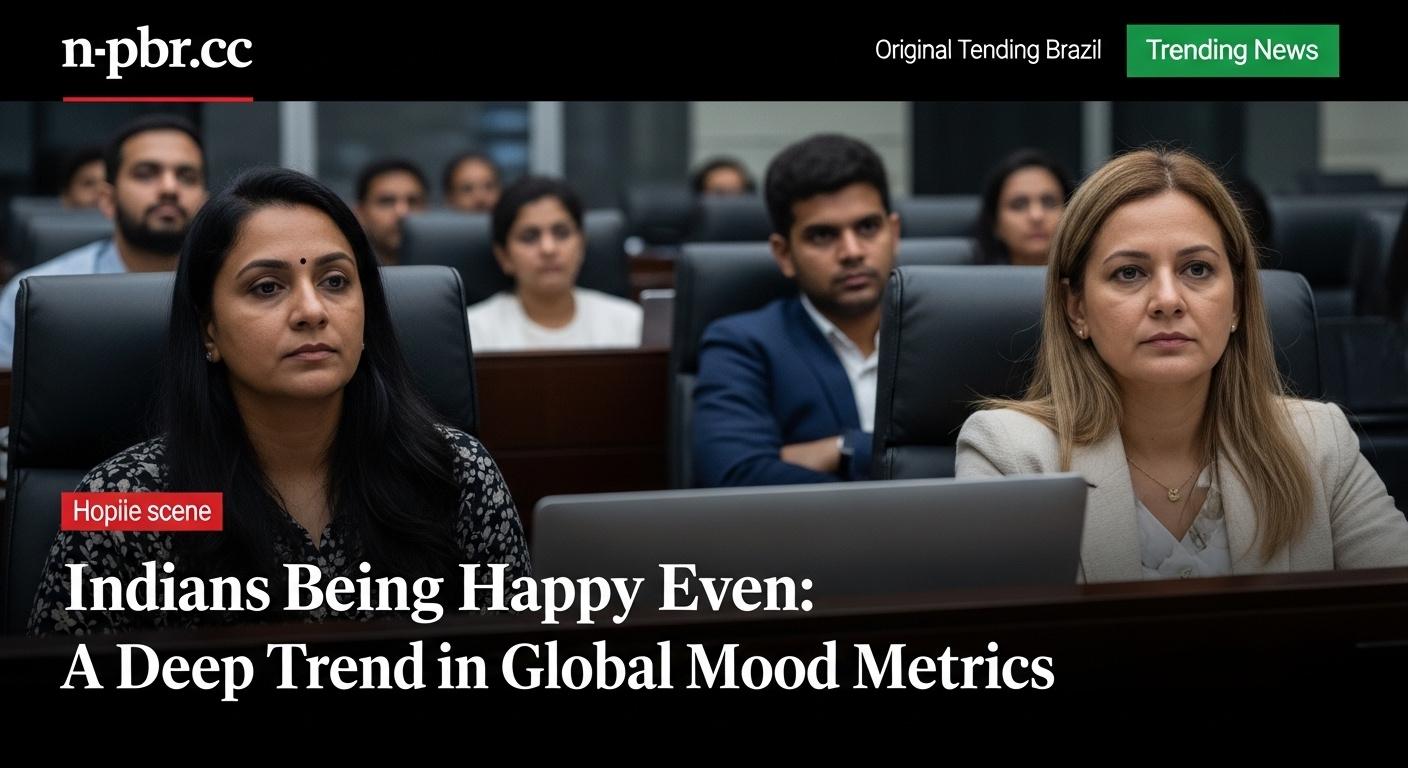 Global mood chart highlighting India and Brazil