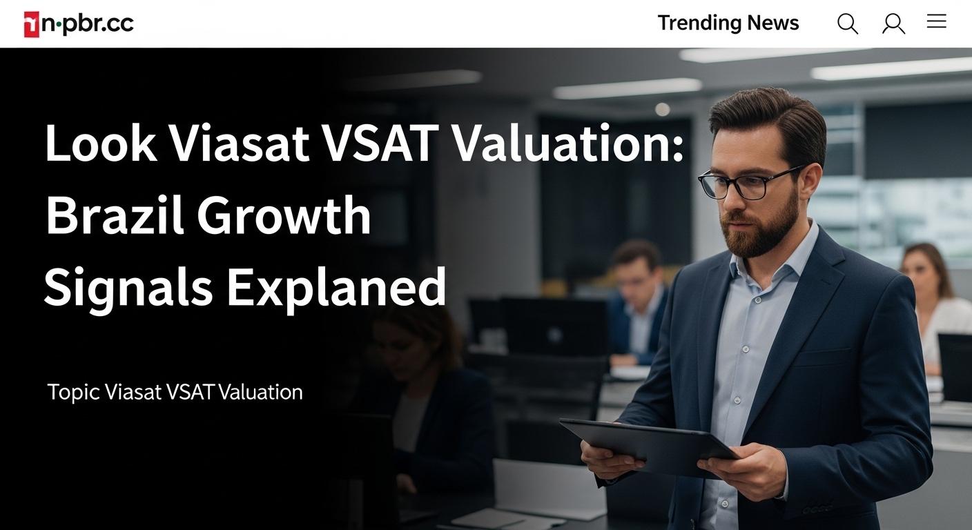 Data dashboard over Brazil map illustrating rising valuations in satellite connectivity and in-flight Wi-Fi deals.
