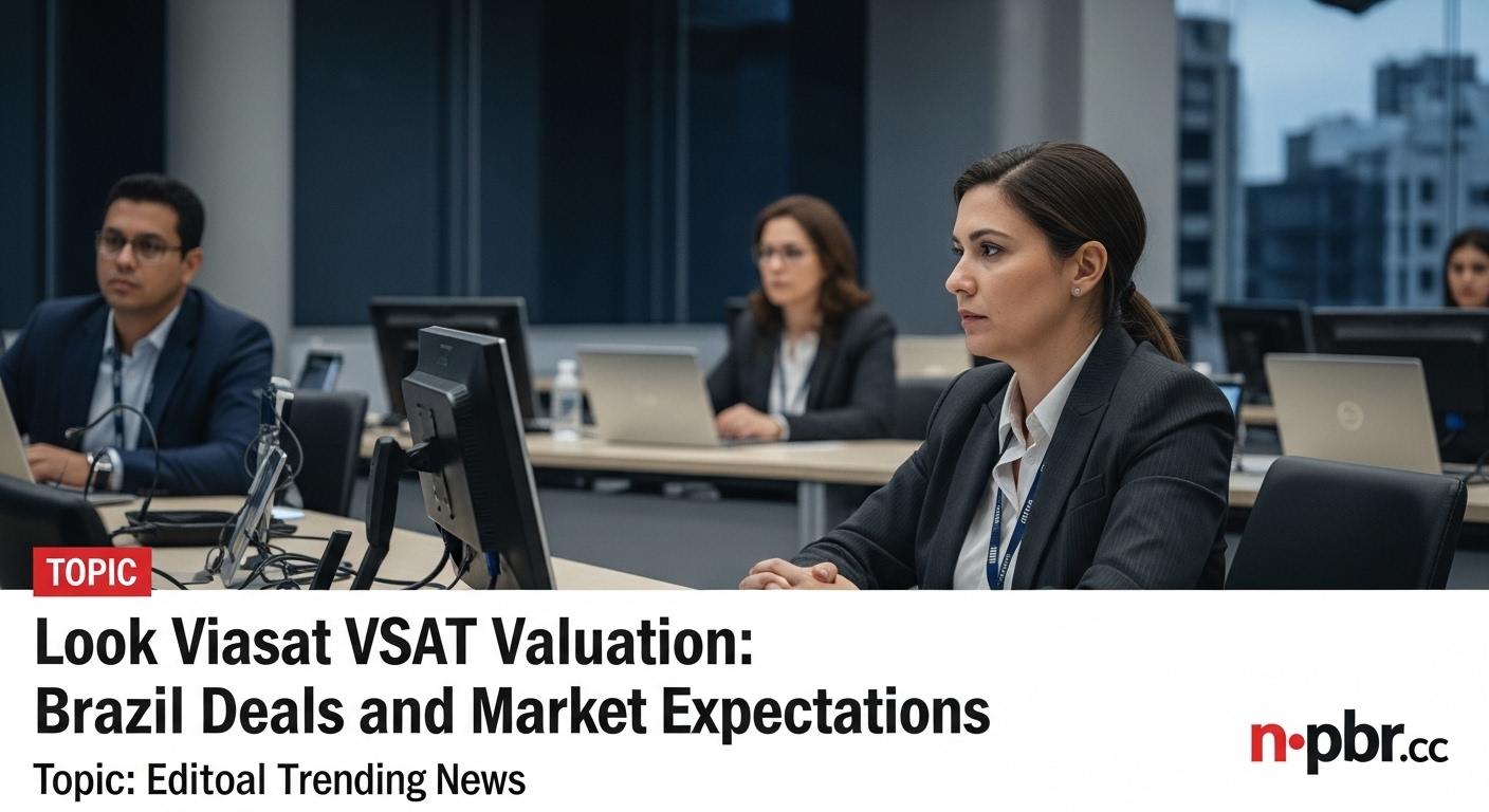 Infographic illustrating Look Viasat VSAT Valuation in Brazil connectivity market